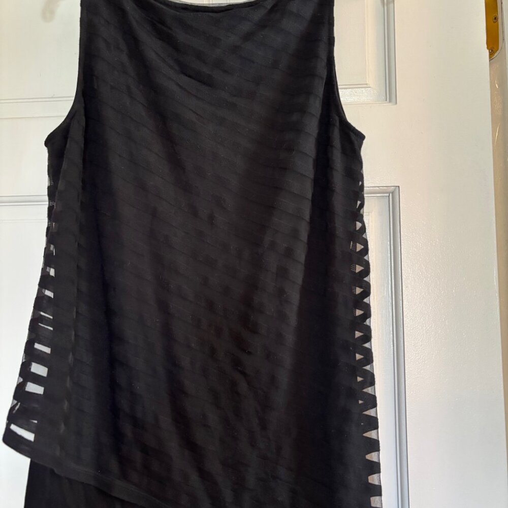 WHBM Black Blouse